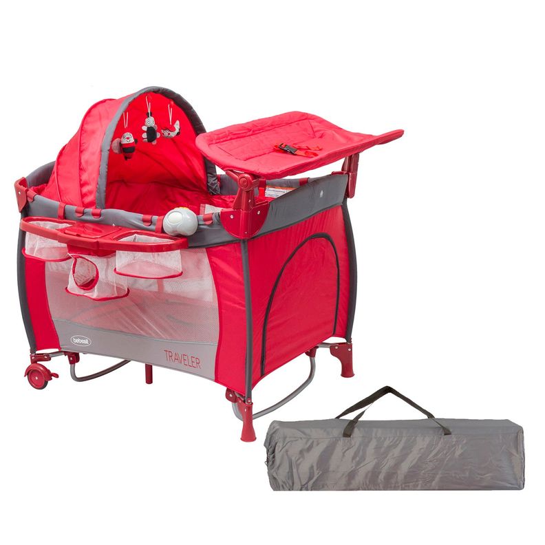 Cuna Traveler 6044 Roja-0