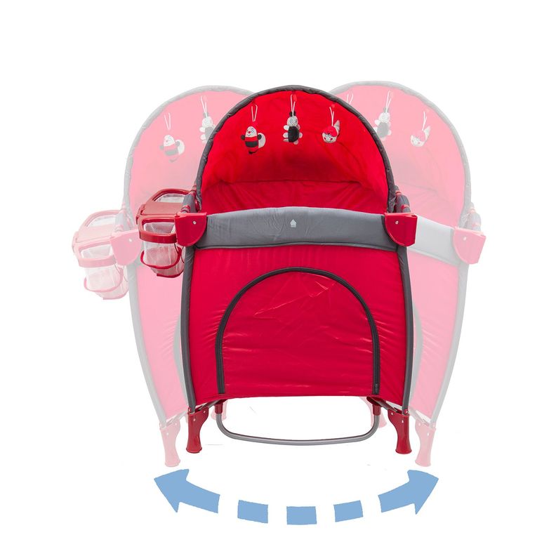 Cuna Traveler 6044 Roja-2