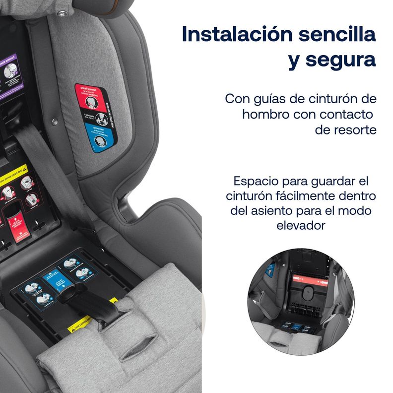 Silla Auto Convertible Nuna Exec Granite-5