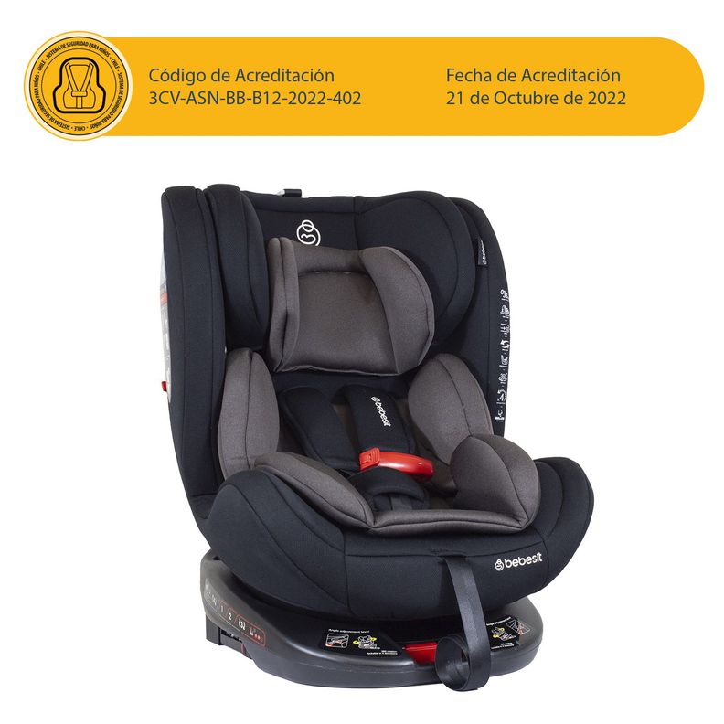 Silla de Auto Convertible OneFix Dark Brown-9
