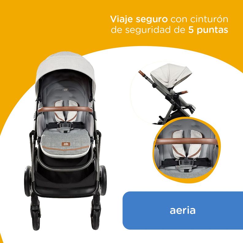 Coche Paseo Signature Aeria Oyster Joie-1