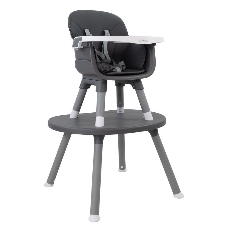 Silla de Comer Baby Desk 4 en 1 Gris Bebesit-0