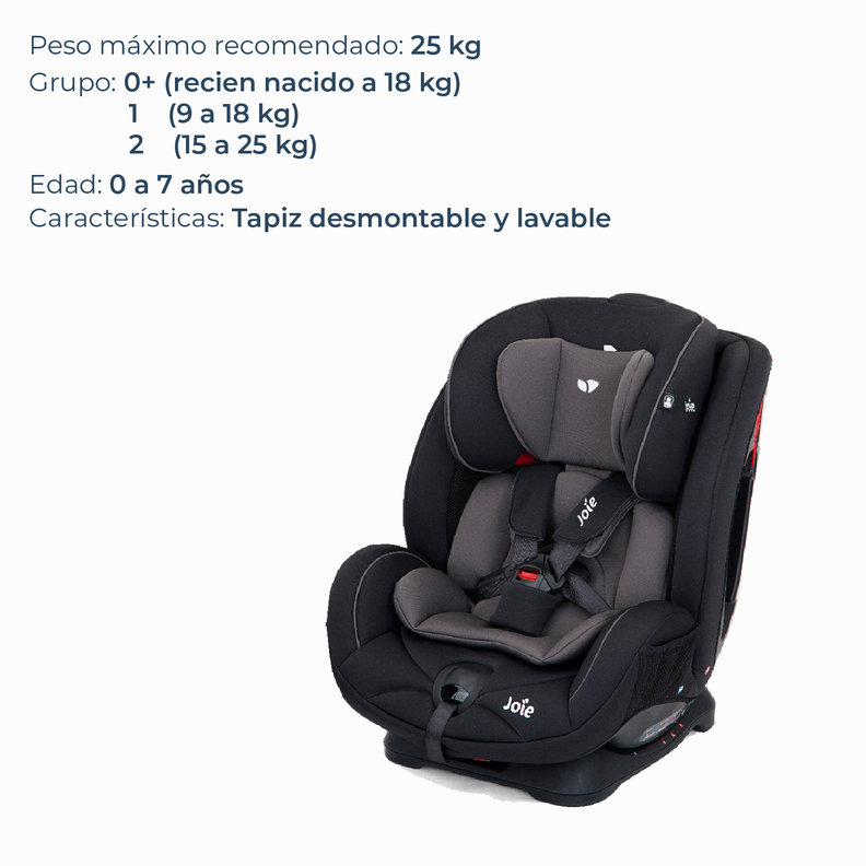 Silla de Auto Convertible Stages Coal Joie-3