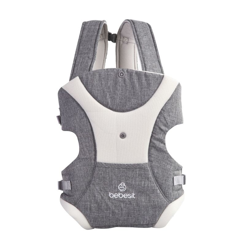 Porta Bebe Gris Bebesit-1