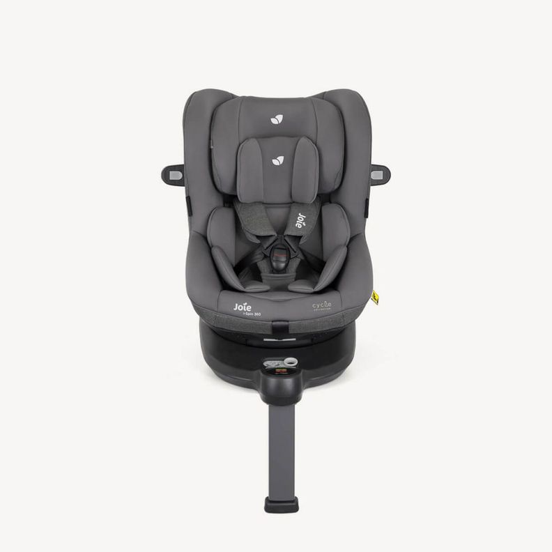 Silla de Auto Giratoria Spin 360 Shell Gray Joie-4