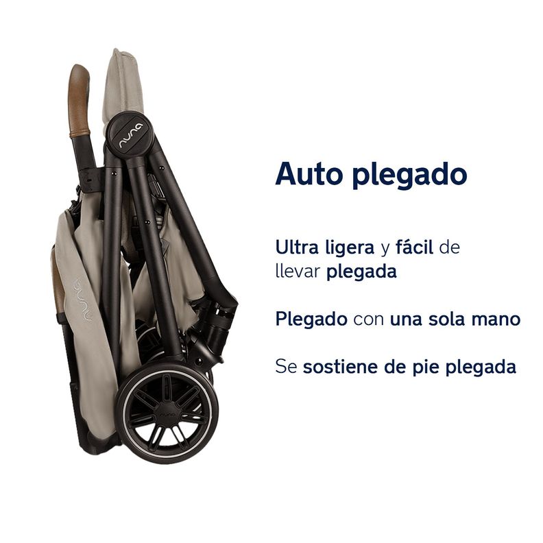 Coche de Paseo TRVL Beige Nuna-5