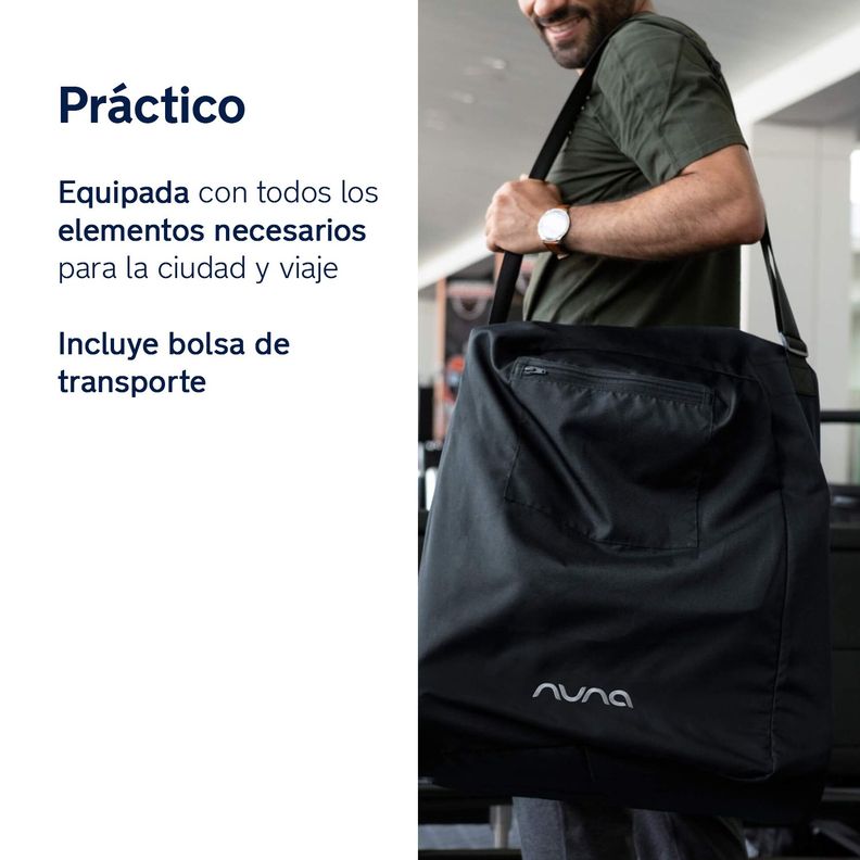 Coche de Paseo TRVL Beige Nuna-6