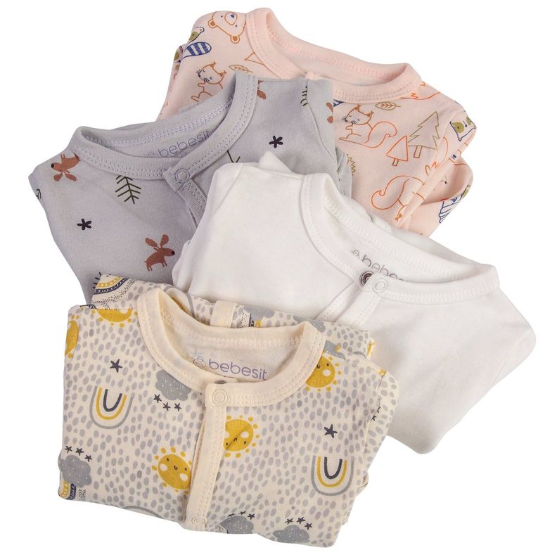 Pack de 4 Pijamas Bebés 6-9M-2