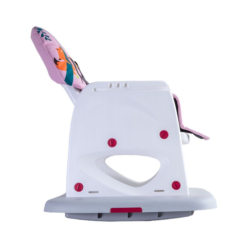 Silla de Comer Escritorio Balancin Eat&Swing Rosada Bebesit-6