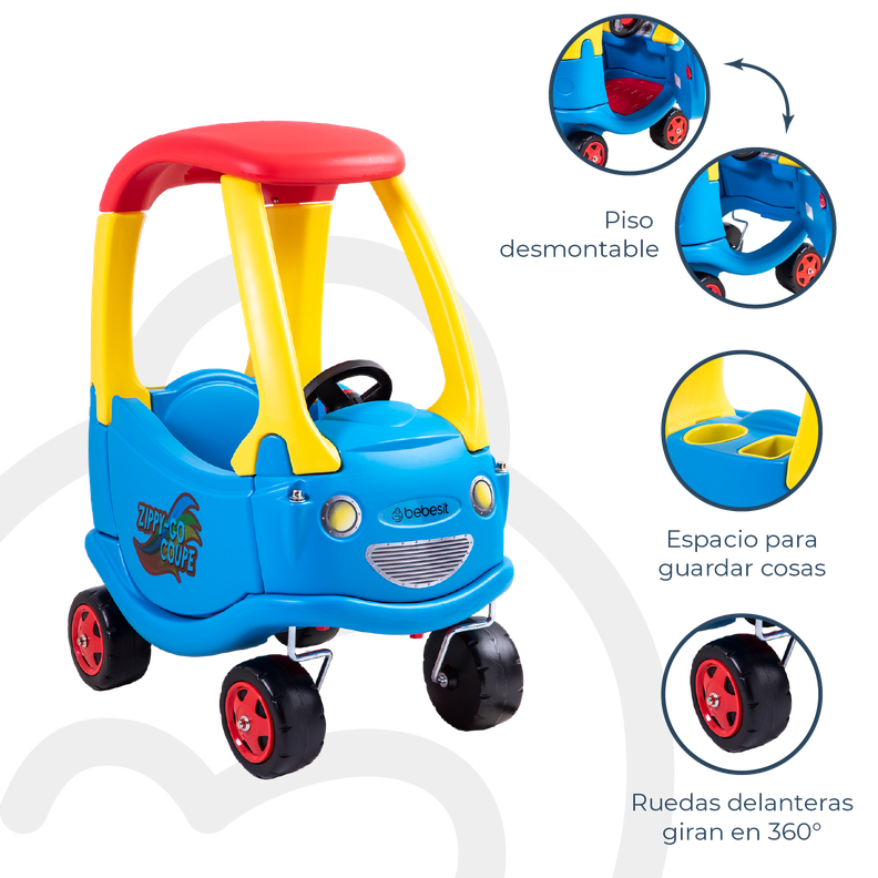 Auto Corre Pasillo Zippy Go Coupe Bebesit-4