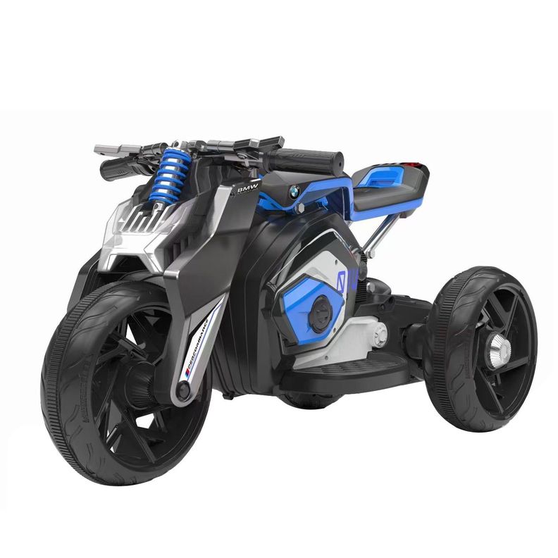 Moto a Batería Eléctrica Super Pro 2.0 Azul Bebesit-1