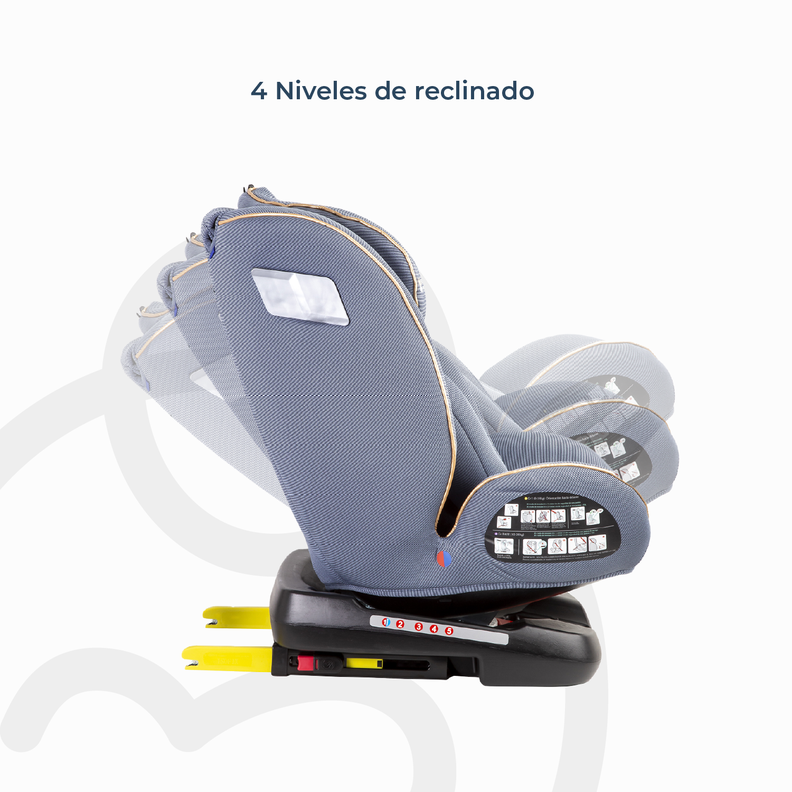 Silla de Auto Convertible Supra 360° Azul Claro Bebesit-4