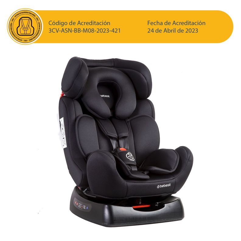Silla de Auto Orbit Lx Negro Bebesit-9