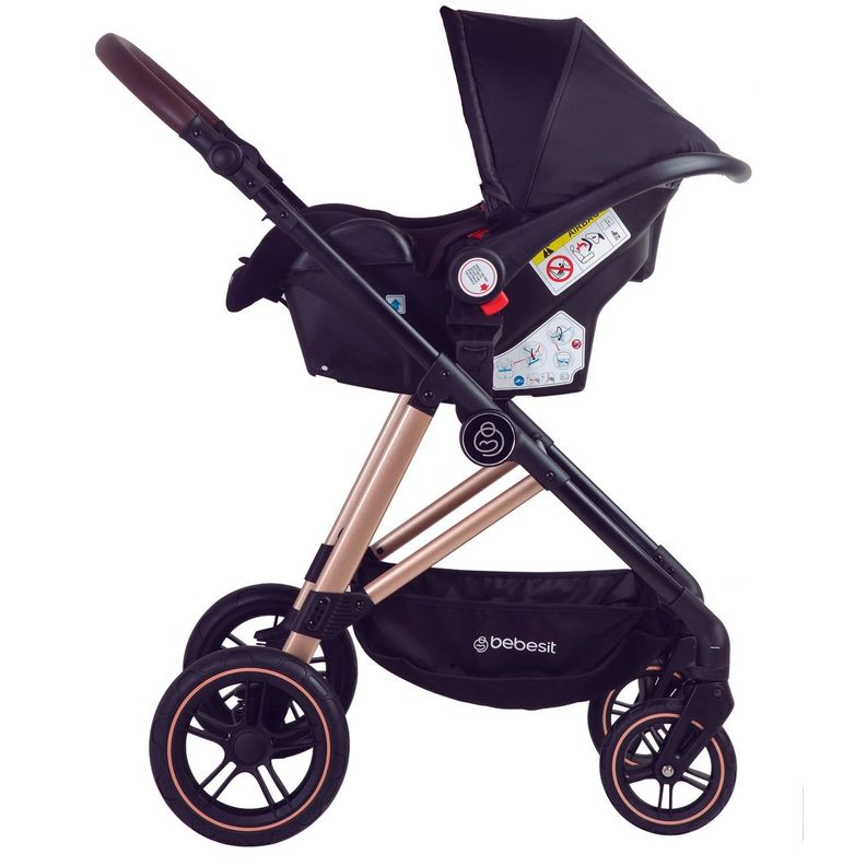 Coche Cuna Travel System Neo Negro Bebesit-3