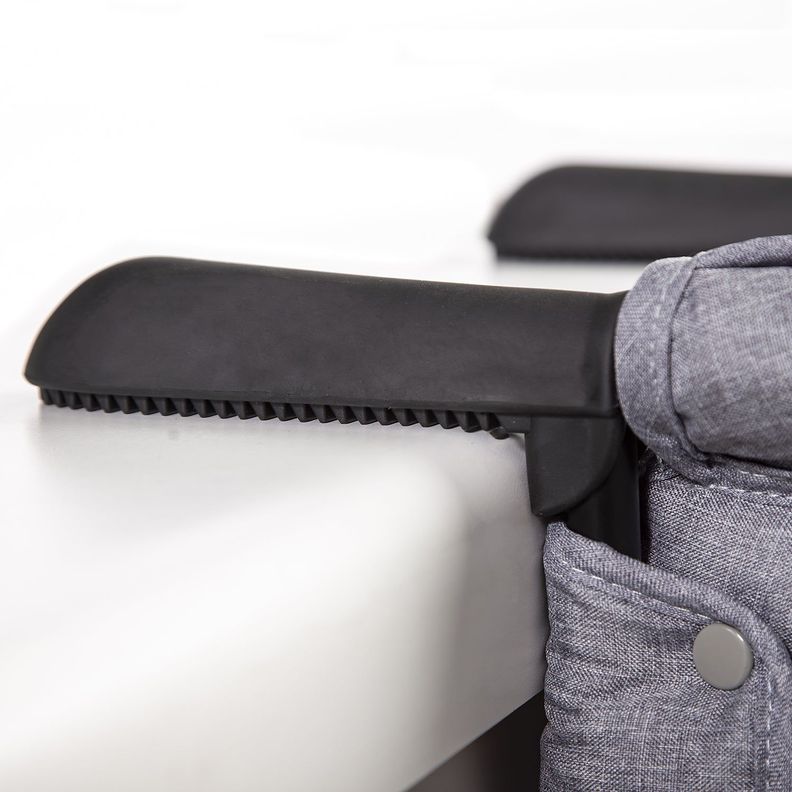 Silla de Comer Eat & Bear Gris Sujeción de Mesa Portable-2