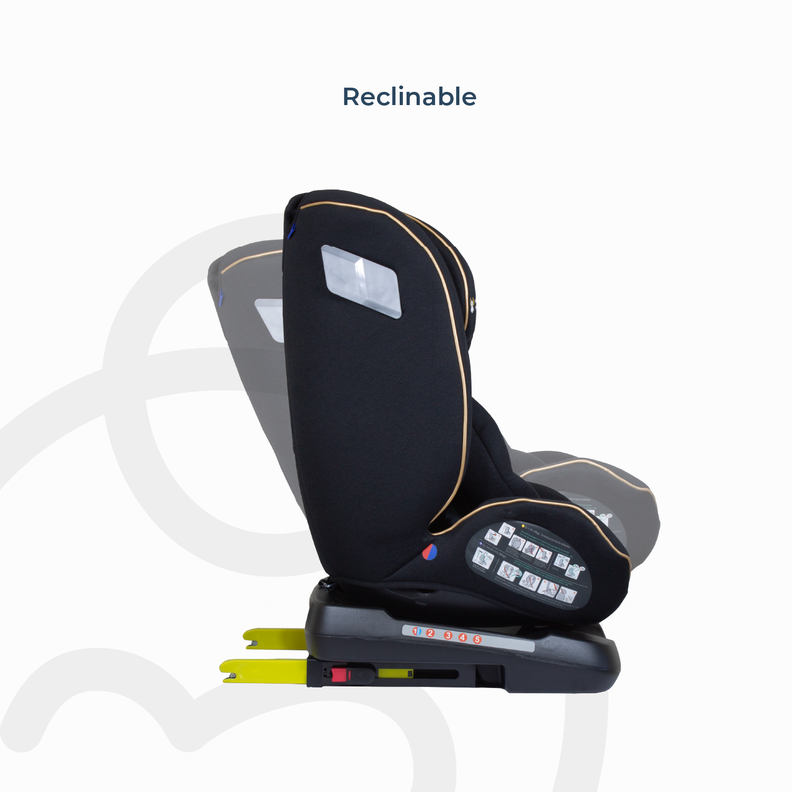 Silla de Auto Convertible Supra 360° Black Gold-5