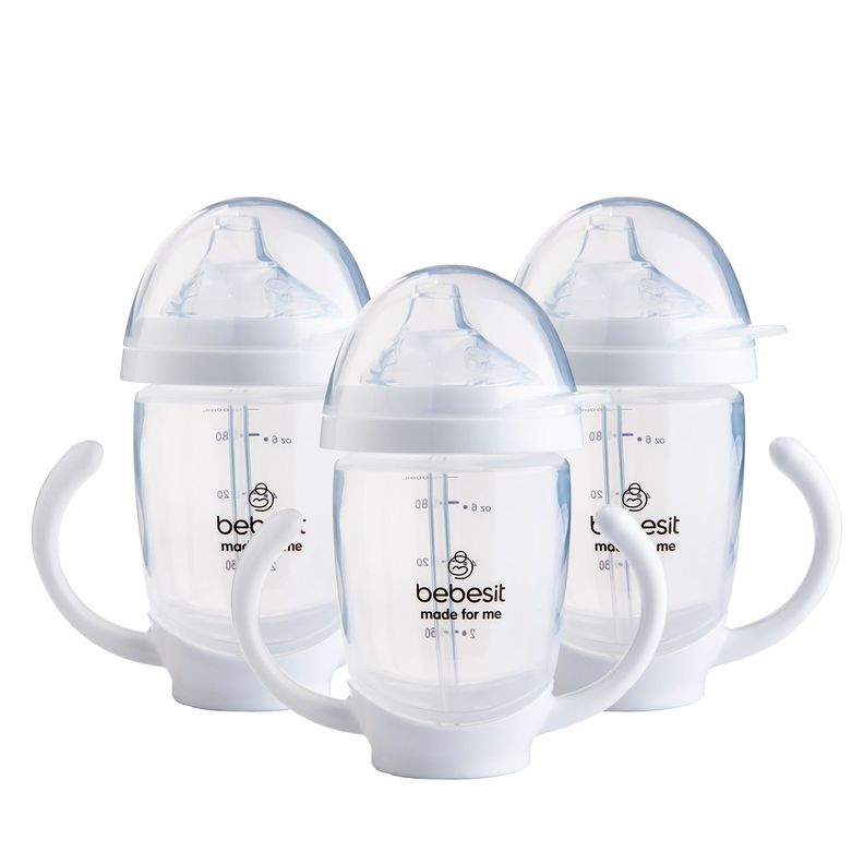 Vaso de entrenamiento Pack x 3 200ml Antiderrame 3M+-0