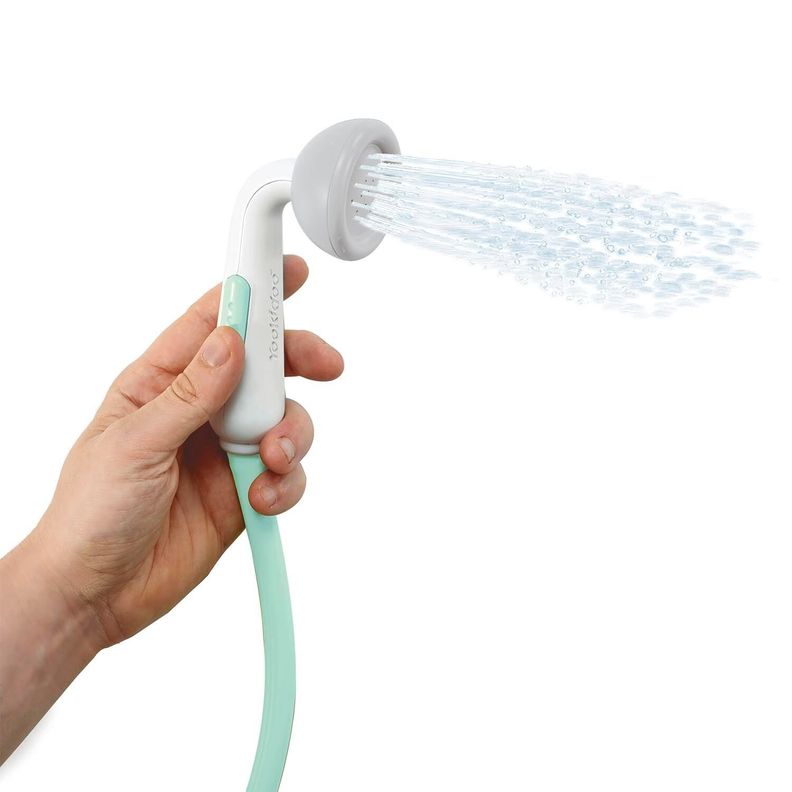 Elefante Ducha Interactivo Turquesa Bebe Bañera Yookidoo-2