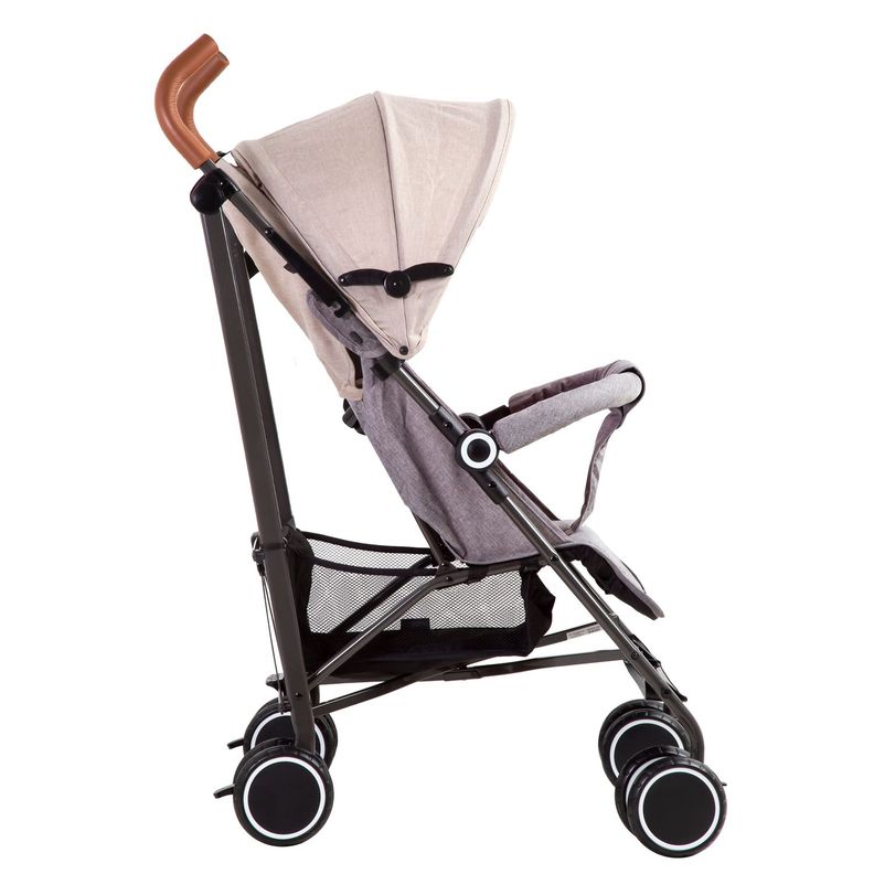 Coche Paragua Clap Melange Beige-4