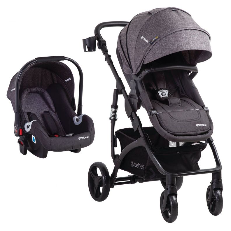 Coche Cuna Travel System Explorer LX Negro-0
