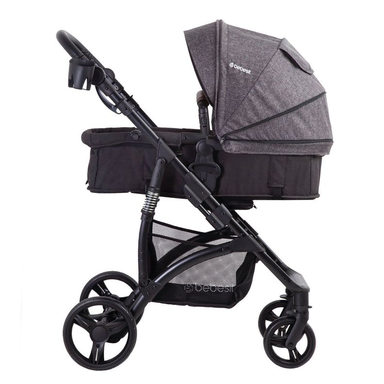 Coche Cuna Travel System Explorer LX Negro-3