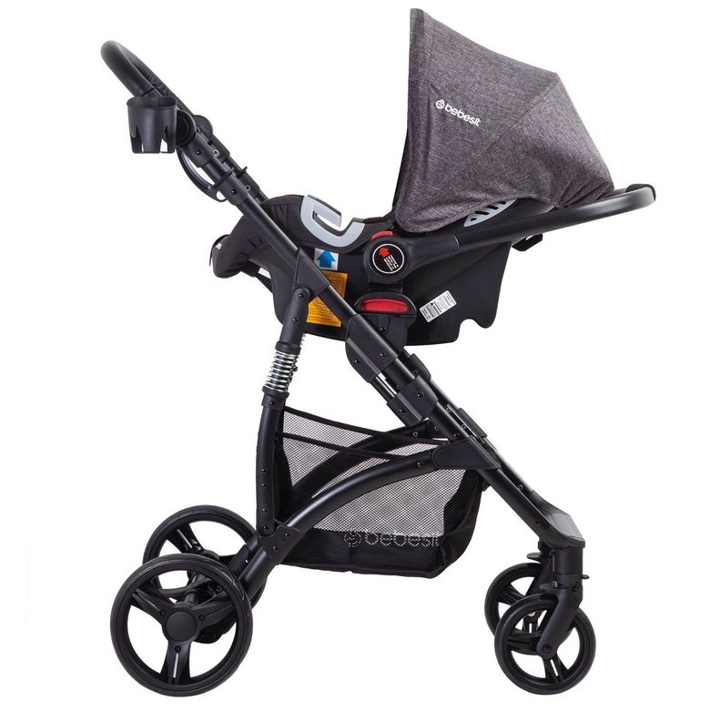 Coche Cuna Travel System Explorer LX Negro-4