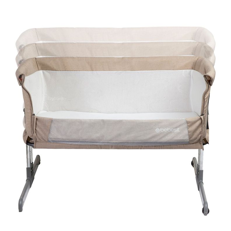 Cuna Colecho Side By Side 6042 Beige Bebesit-4