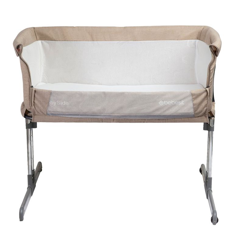 Cuna Colecho Side By Side 6042 Beige Bebesit-1