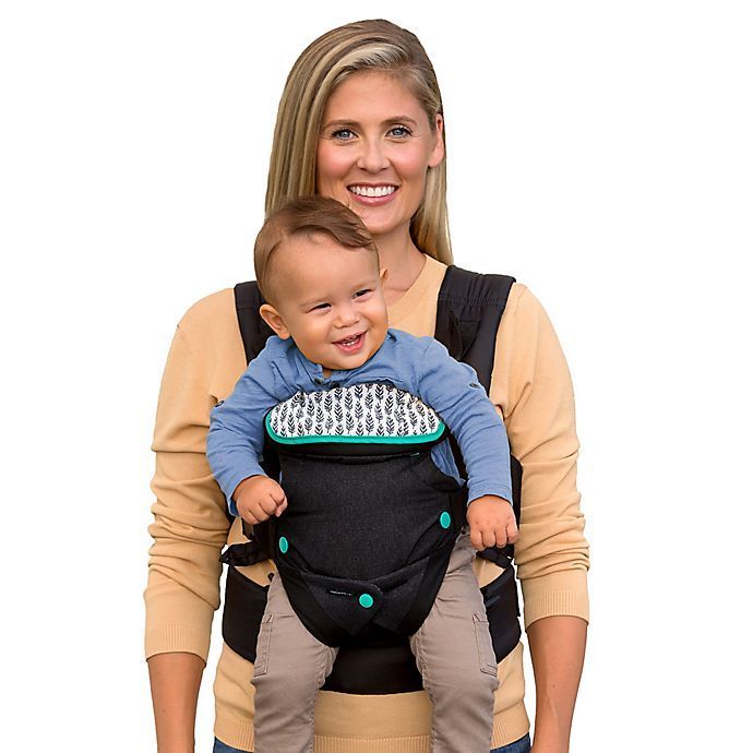 Porta Bebe Flip 5204 Negro Infantino-2