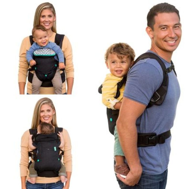 Porta Bebe Flip 5204 Negro Infantino-3