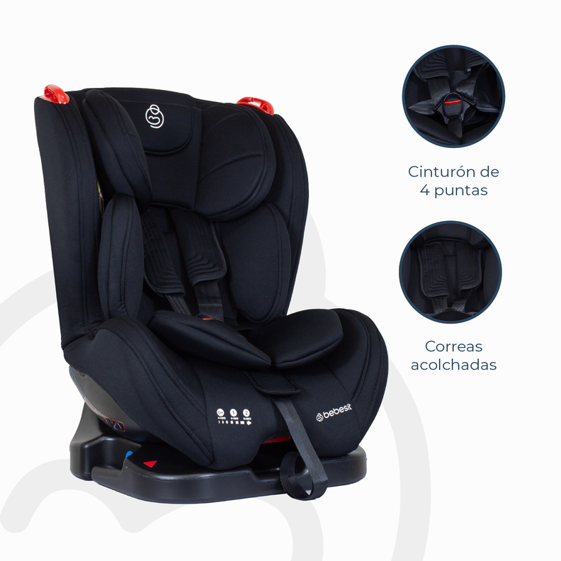 Silla de Auto Convertible Ara Next Negro-4