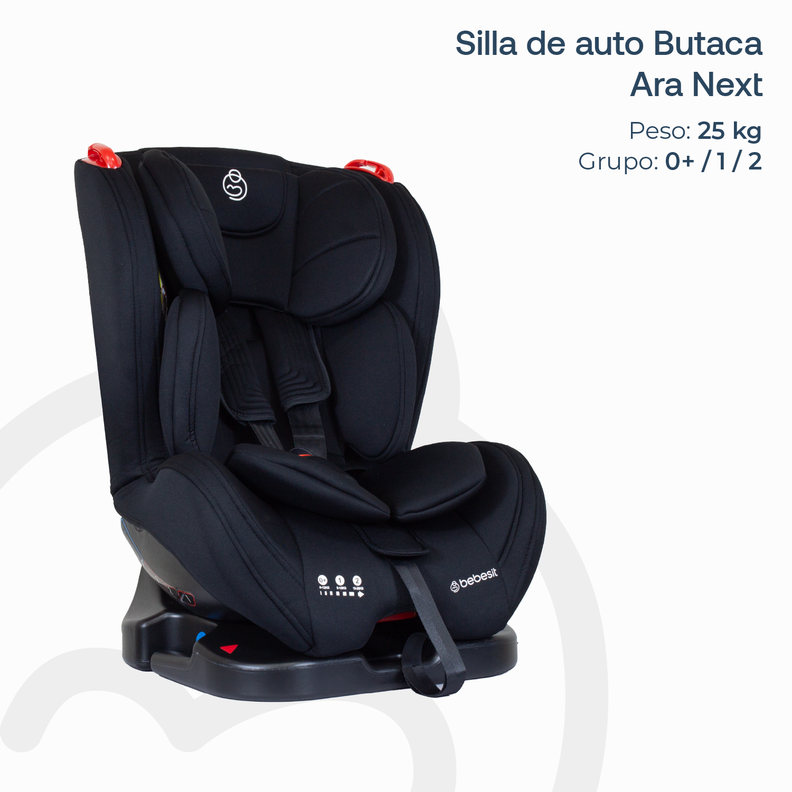 Silla de Auto Convertible Ara Next Negro-3
