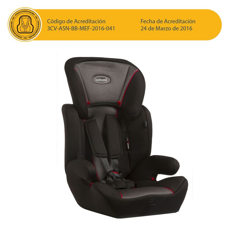 Silla de Auto Bebesit Butaca Suzuka - Negro-7