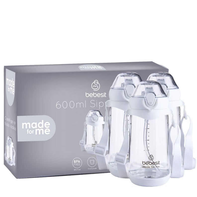 Vaso de entrenamiento Pack x 3 600ml Antiderrame 12M+-1