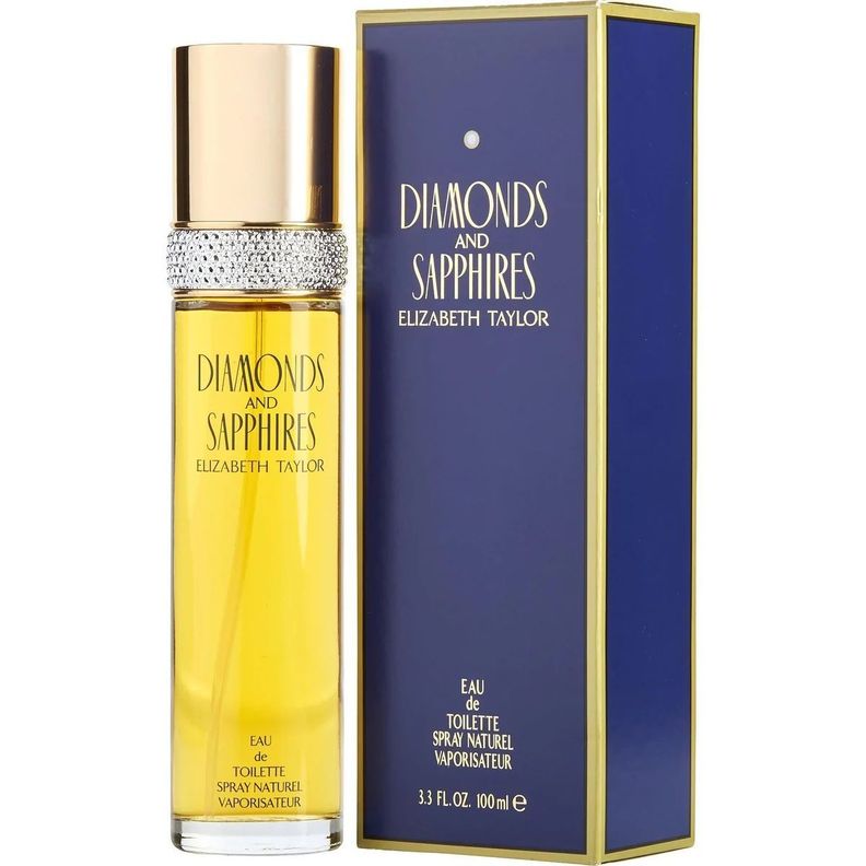 Perfume Elizabeth Taylor Diamonds And Sapphires Edt 100 Ml Mujer-0
