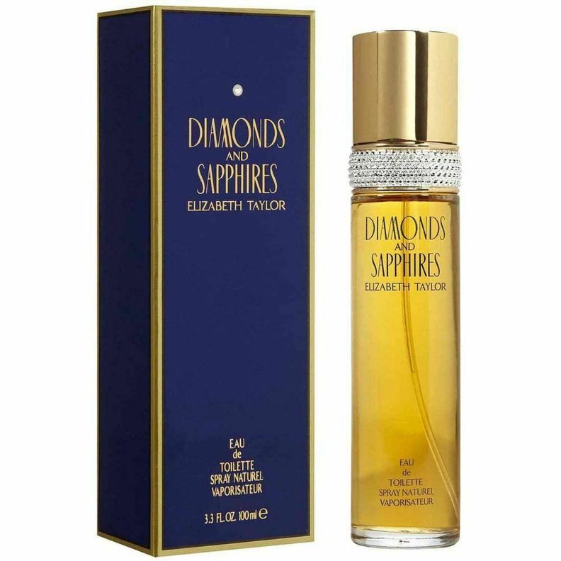 Perfume Elizabeth Taylor Diamonds And Sapphires Edt 100 Ml Mujer-1