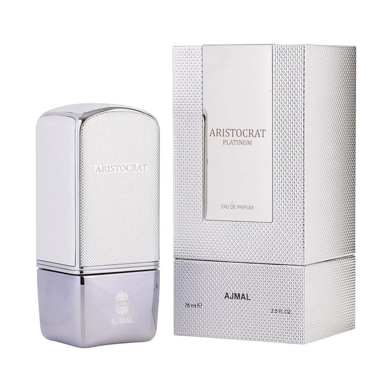 Perfume Ajmal Aristocrat Platinum EDP 75 Ml Unisex-0