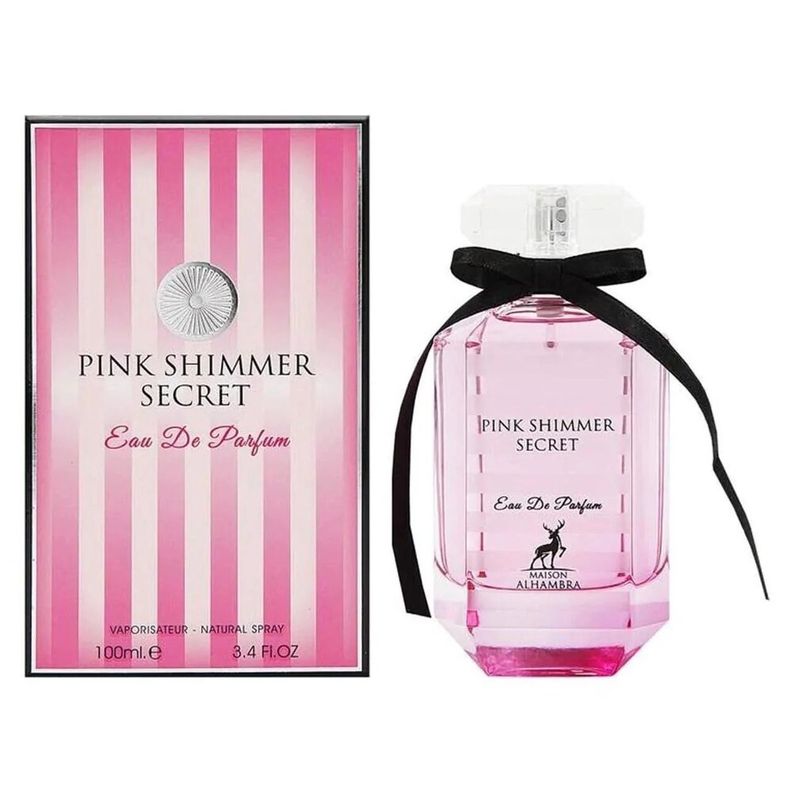 Perfume Maison Alhambra Pink Shimmer Secret EDP 100 Ml Mujer-1
