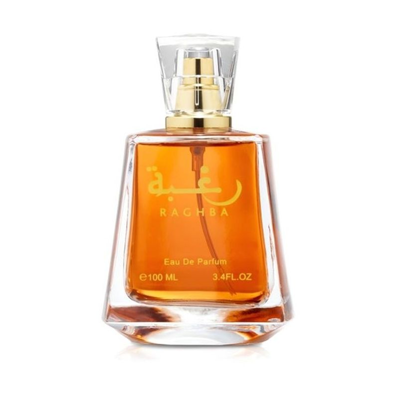 Perfume Lattafa Raghba EDP 100 Ml Unisex + Desodorante Spray 75 Ml Amarillo Claro [ 740 ]