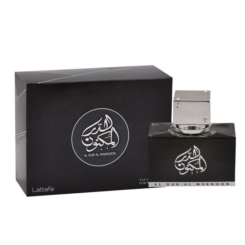 Perfume Lattafa Al Dur Al Maknoon Silver  EDP 100 Ml Unisex-0