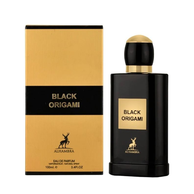 Perfume Maison Alhambra Black Origami EDP 100 Ml Unisex-0