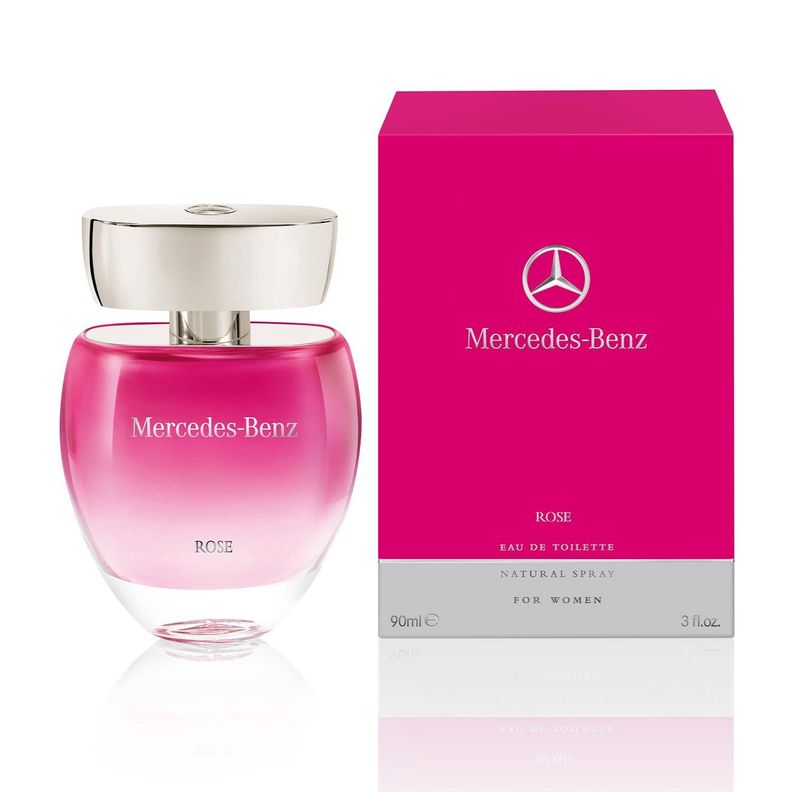 Mercedes Benz Rose Pour Femme Edt 90 Ml-0