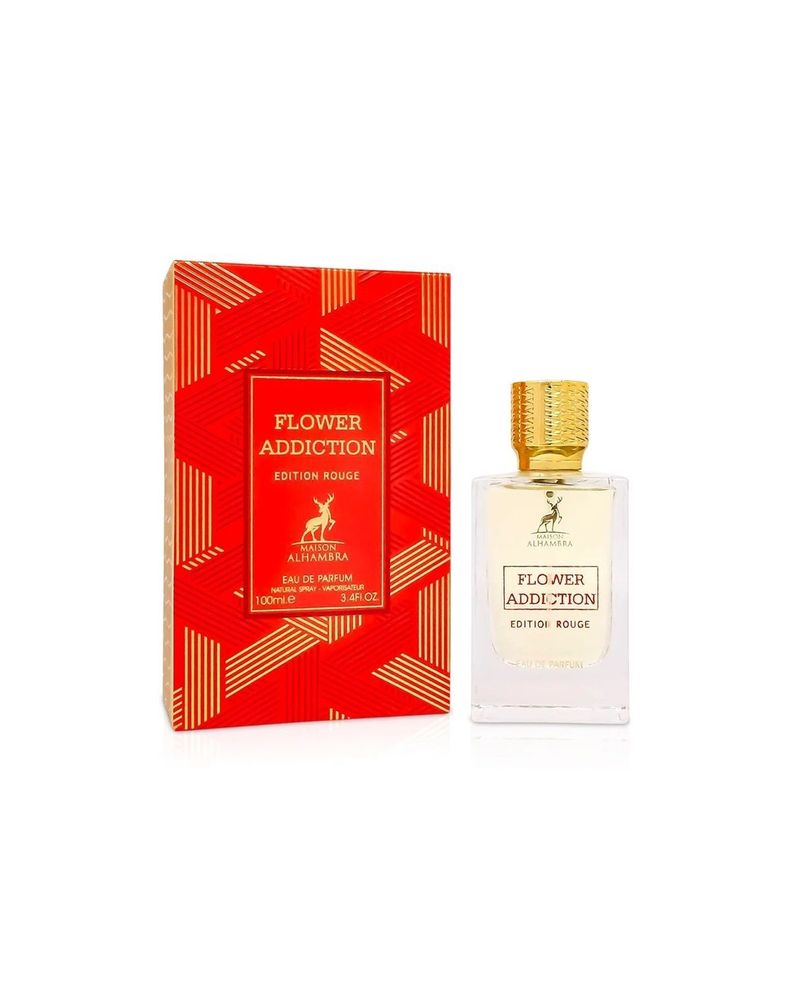 Perfume Maison Alhambra Flower Addiction Edition Rouge EDP 100 Ml Unisex-1