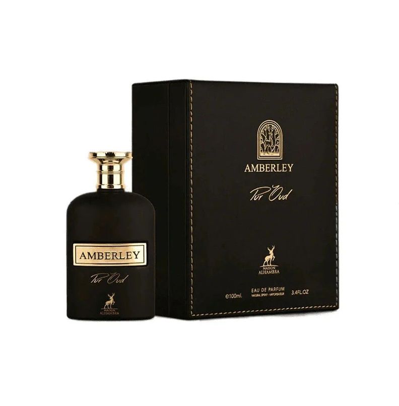 Perfume Maison Alhambra Amberley Pur Oud EDP 100 Ml Unisex-0