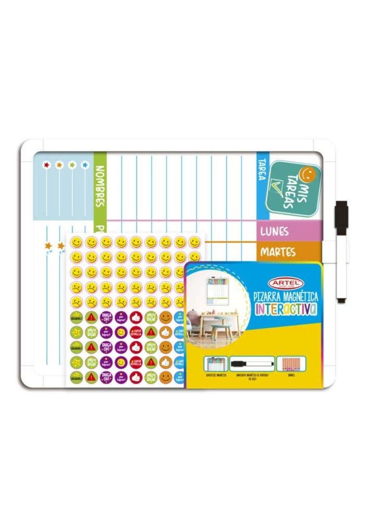 Pizarra Mangetica Interactiva 35,5x27x15-0