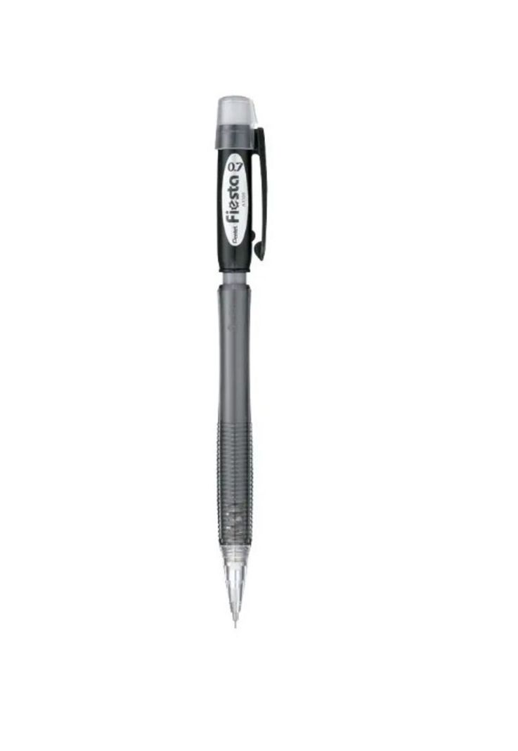 Portaminas Fiesta 0,7 Negro Pentel-0