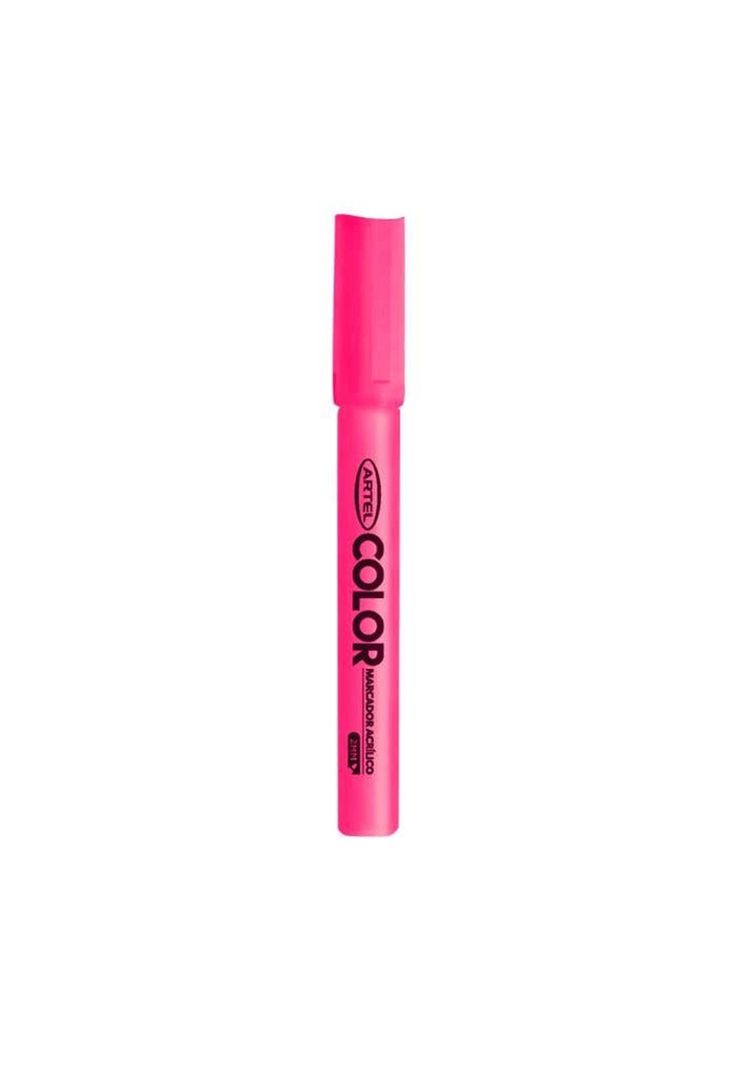 Marcador Acrilico Artel 1mm Fluor Rosa-0