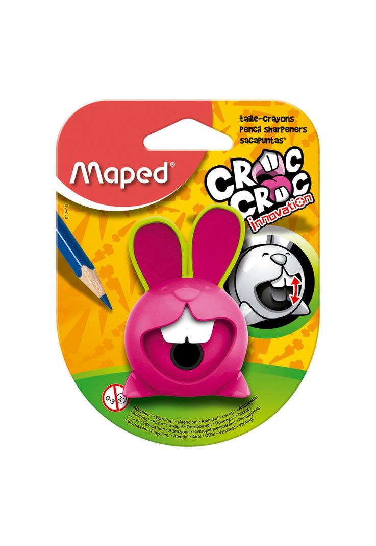 Blister Sacapuntas Croc Croc Maped-0