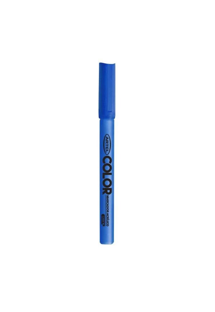 Marcador Acrilico Artel 1mm Azul-0
