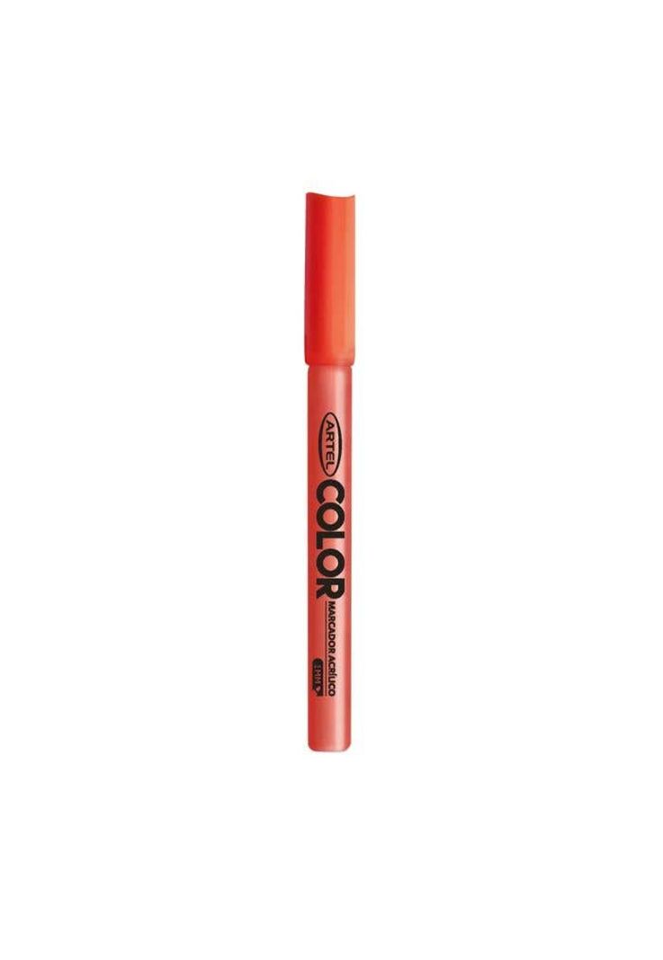 Marcador Acrilico Artel 1mm Rojo-0